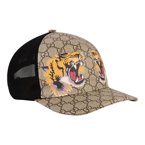 gucci tiger hat black|Baseball Hats for Men .